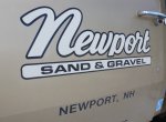 Newport Sand & Gravel Truck Door